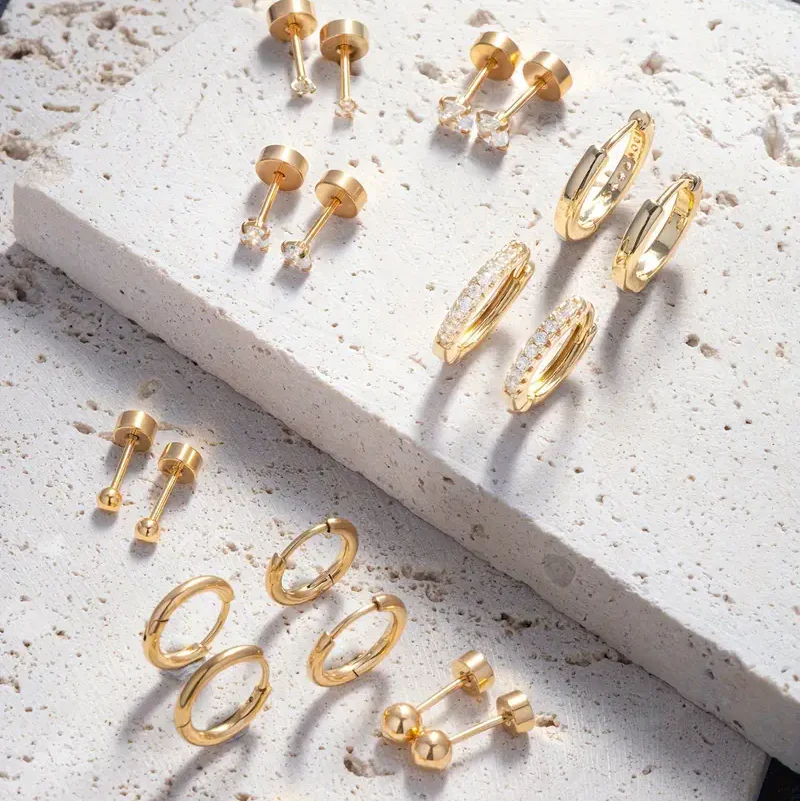 Colette Earring Set 10 Pairs
