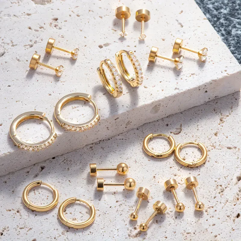 Colette Earring Set 10 Pairs